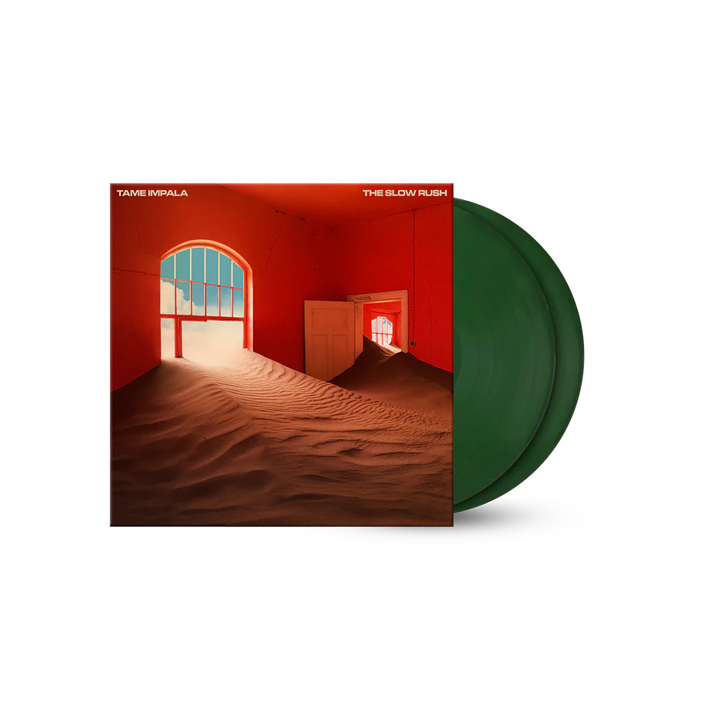 THE SLOW RUSH FOREST GREEN 2LP