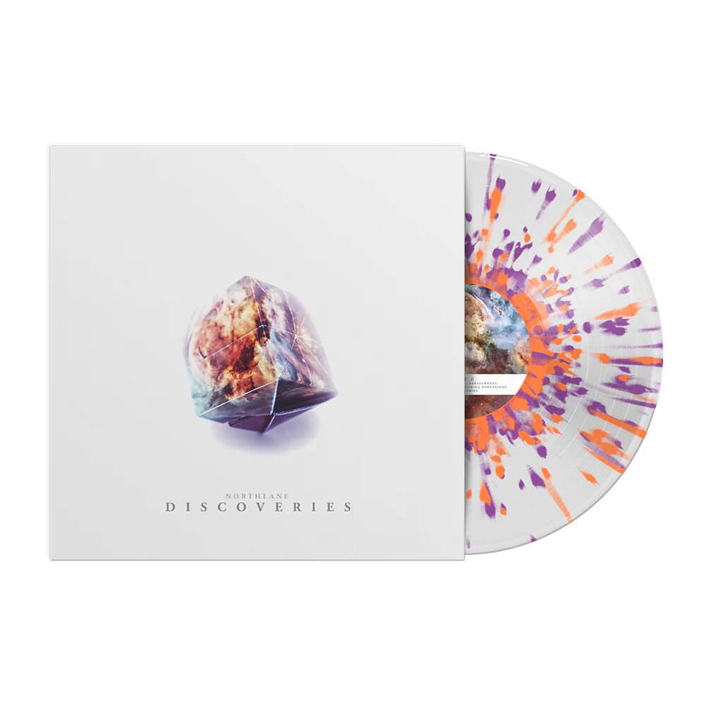 DISCOVERIES 12" VINYL (HALF WHITE/HALF CLEAR WITH ORANGE & PURPLE SPLATTER)