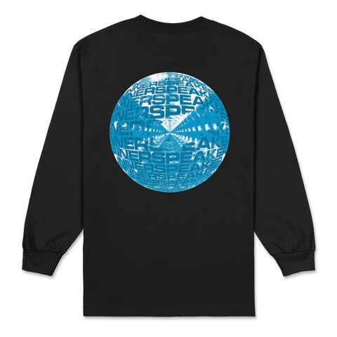 Inner Clouds / Black Long Sleeve T-shirt