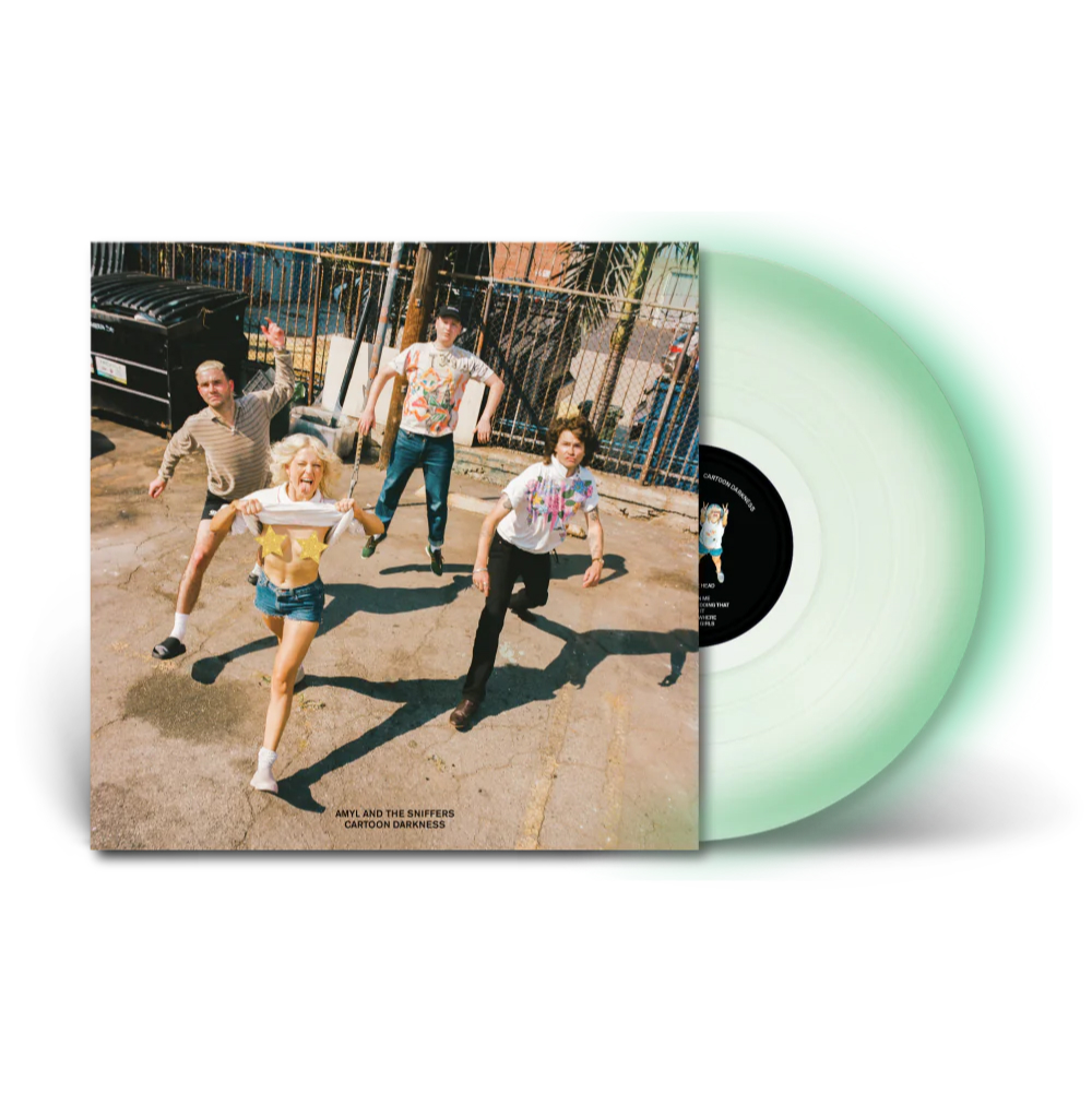 Cartoon Darkness SCARED OF THE DARKNESS LIMITED EDITION LP (Glow-in-the-Dark Vinyl)