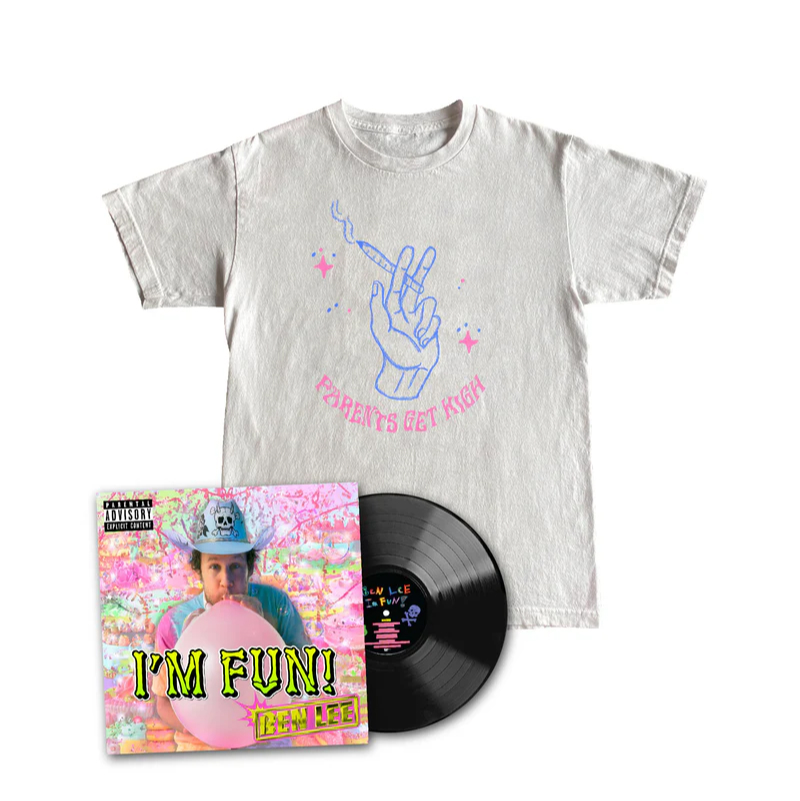 I'M FUN! Black Vinyl + T-Shirt Bundle