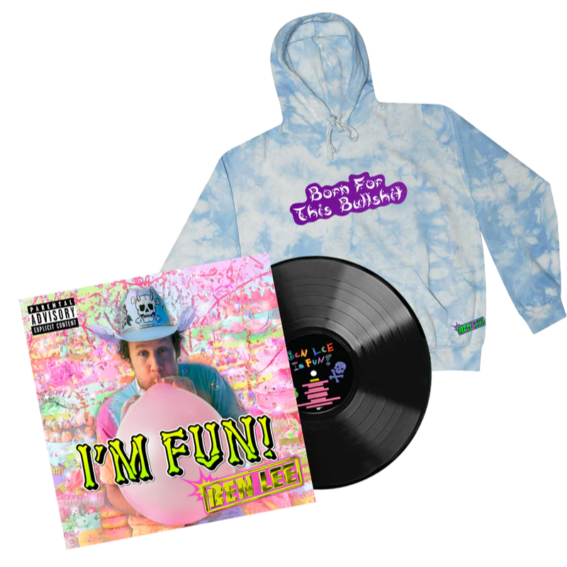 I'M FUN! Black Vinyl + Hoodie Bundle