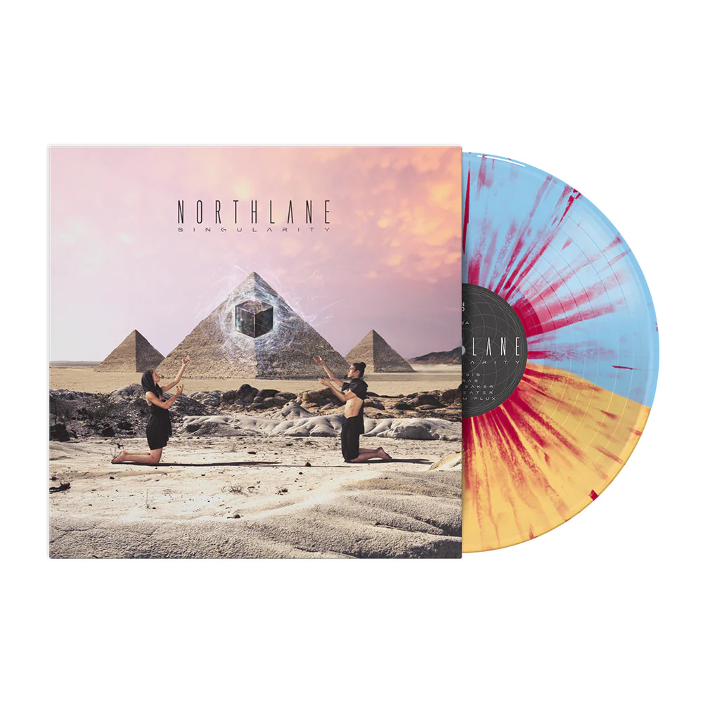 SINGULARITY 12" VINYL (HALF TRANSLUCENT YELLOW/HALF BLUE WITH MAGENTA SPLATTER)
