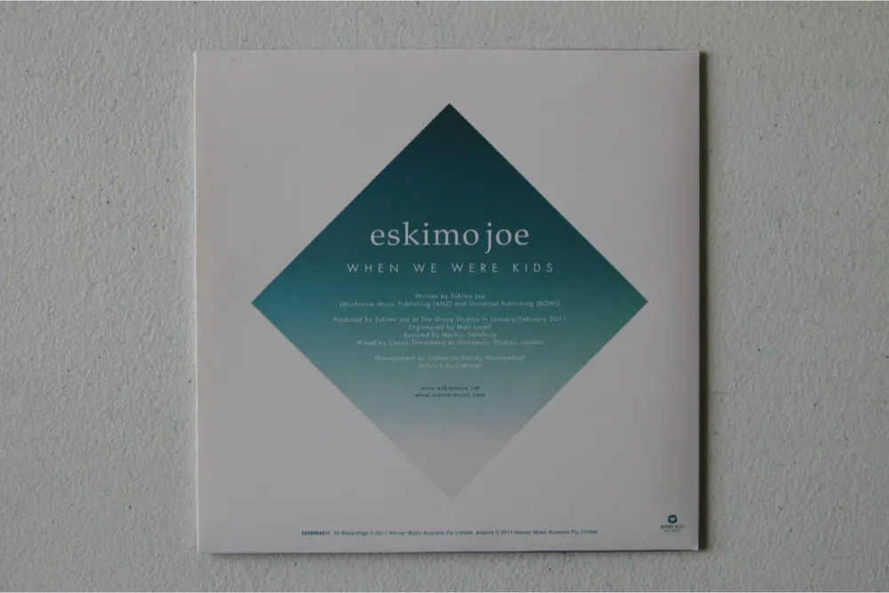 When We Were Kids - 7" Vinyl